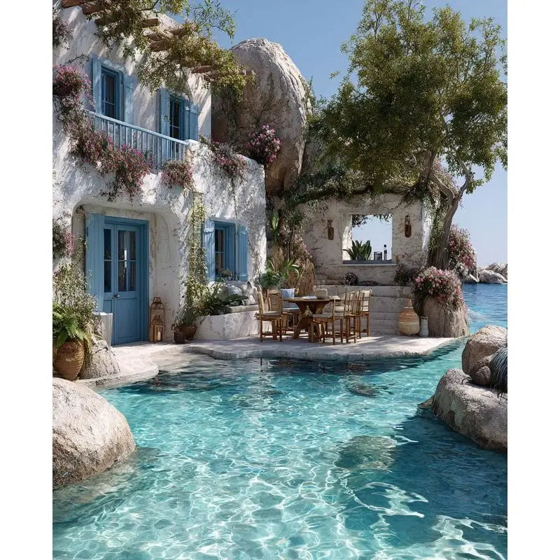 Strandgemälde - Malen-nach-Zahlen - Paintoria