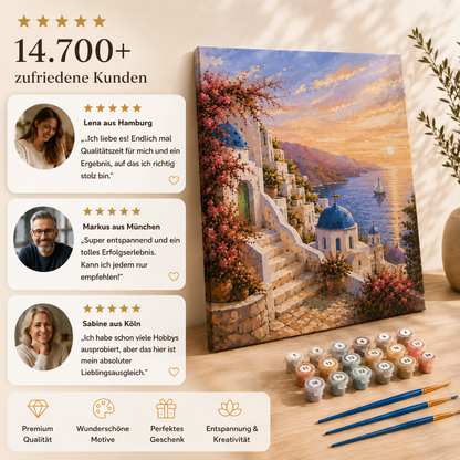 Personalisiertes Bild - Malen nach Zahlen