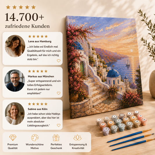 Personalisiertes Bild - Malen nach Zahlen