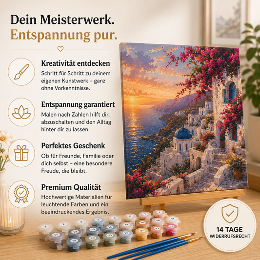 Personalisiertes Bild - Malen nach Zahlen